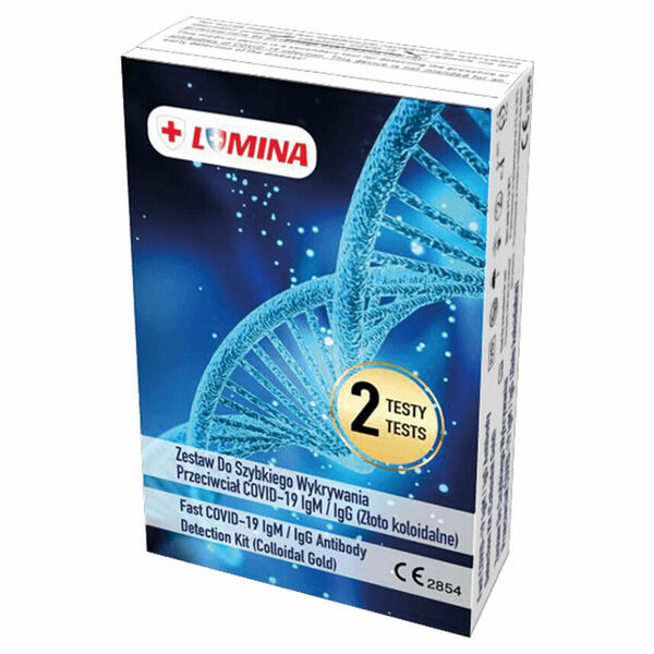 LOMINA Test pro detekci protilátek COVID19 IGM/IGG 2 kusy porovnat ceny