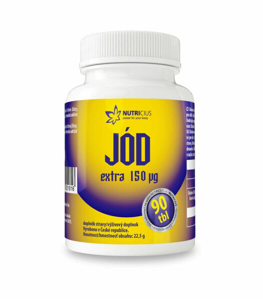Jód Extra 150mcg Tbl.90 porovnat ceny