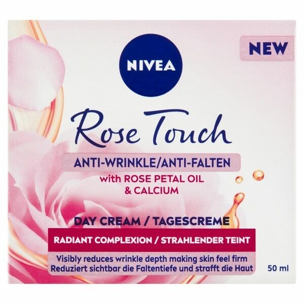 Nivea Rose Touch denní krém proti vráskám 50 ml porovnat ceny