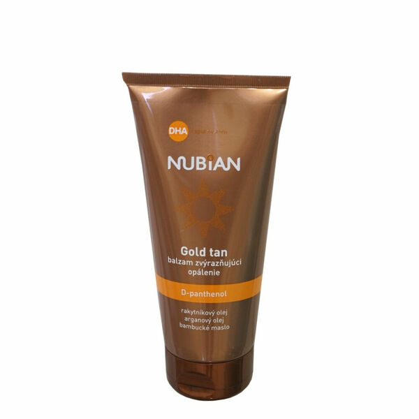 NUBIAN Gold Tan Balzám na prodloužení opálení 200 ml porovnat ceny