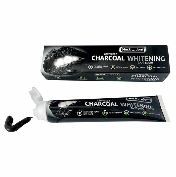 BLACK DENTAL Zubní pasta s černým uhlím 75 ml porovnat ceny