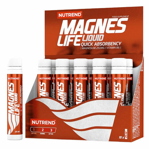 Nutrend Magneslife Liquid pomeranč 10 x 25 ml porovnat ceny