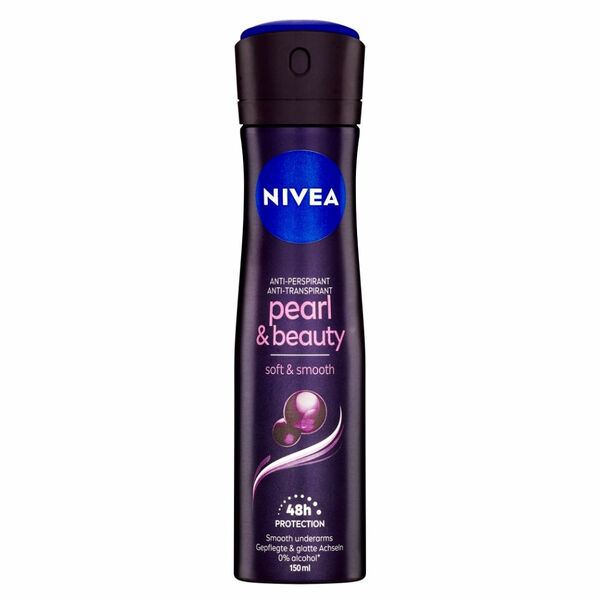 NIVEA Pearl & Beauty Black Sprej antiperspirant 150 ml porovnat ceny