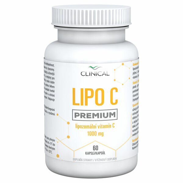 CLINICAL LIPO C premium 1000 mg 60 kapslí porovnat ceny
