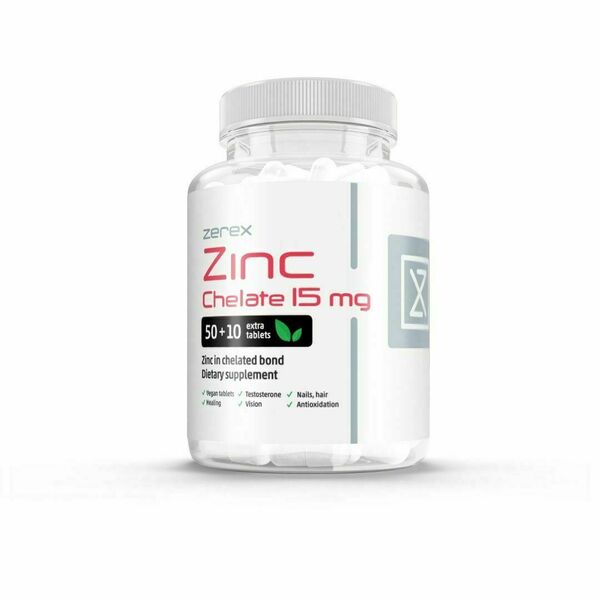 Zerex Zinek 15 mg v chelátové formě 60 tablet porovnat ceny