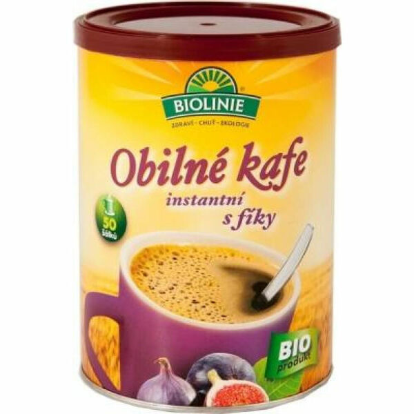 BIOLINIE Instantní obilné kafe s fíky 100 g porovnat ceny