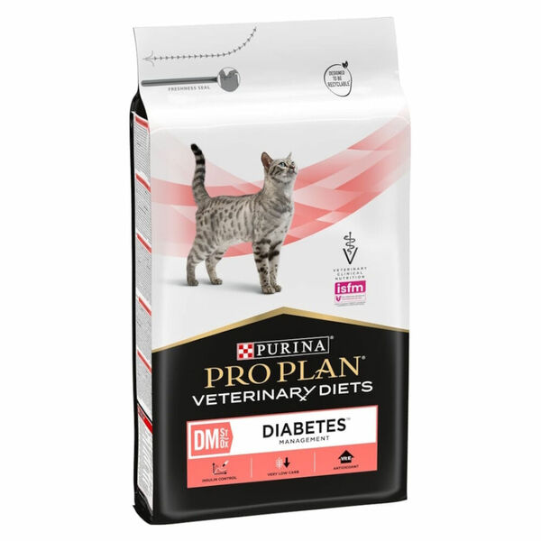 PURINA PRO PLAN Vet Diets DM St/Ox Diabetes Management granule pro kočky 1,5 kg porovnání ceny
