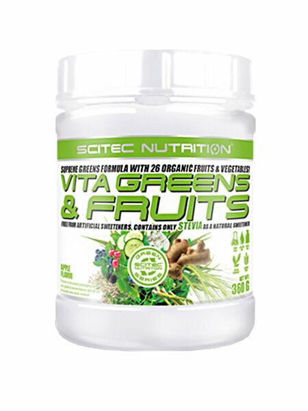 Scitec Nutrition Vita Greens and Fruits 360g jablko porovnat ceny