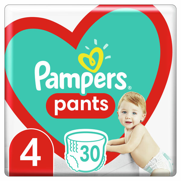 Pampers Plenkové kalhotky Pants velikost 4 30ks porovnat ceny