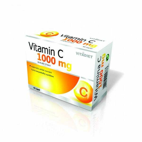VITADIET Vitamin C 1 000 mg 60 kapslí porovnat ceny