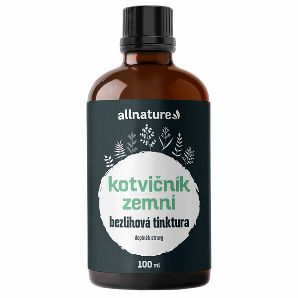 ALLNATURE Kotvičník bezlihová tinktura 100 ml porovnat ceny