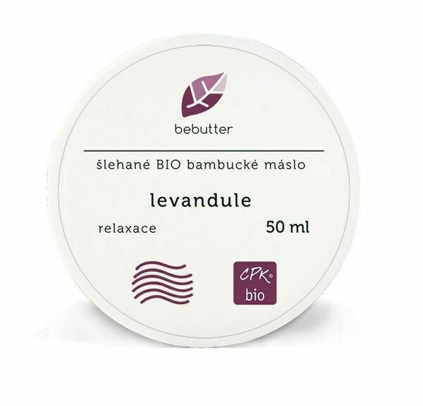 Bebutter Šlehané BIO bambucké máslo levandule 50 ml porovnat ceny