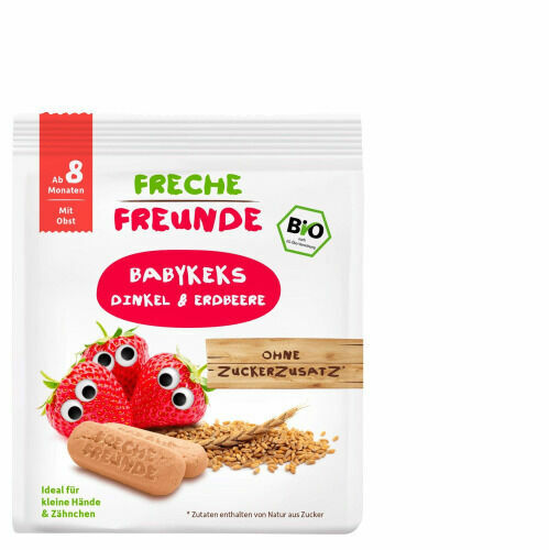 Freche Freunde BIO Sušenky - Špalda a jahoda 100g porovnat ceny