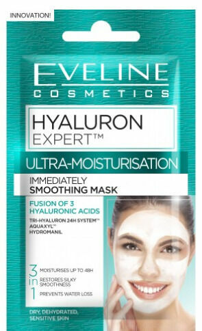 Eveline Cosmetics  Eveline Vyhlazující hydratační pleťová maska Hyaluron porovnat ceny