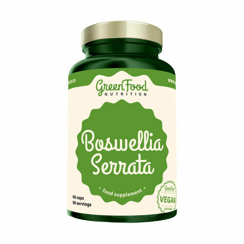 GreenFood Nutrition Boswellia Serrata 60 kapslí porovnat ceny