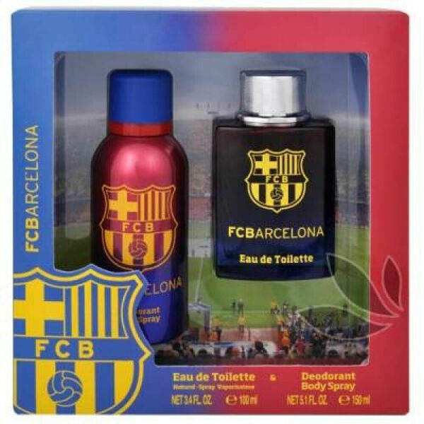 EP Line FC Barcelona - toaletní voda s rozprašovačem 100 ml + deodorant ve spreji 150 ml porovnat ceny