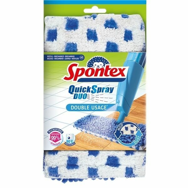 Spontex Quick spray mop duo refill 1ks porovnat ceny