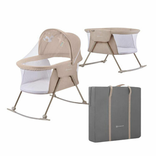 Kinderkraft Postýlka dětská 3v1 Lovi Beige 1 ks porovnat ceny