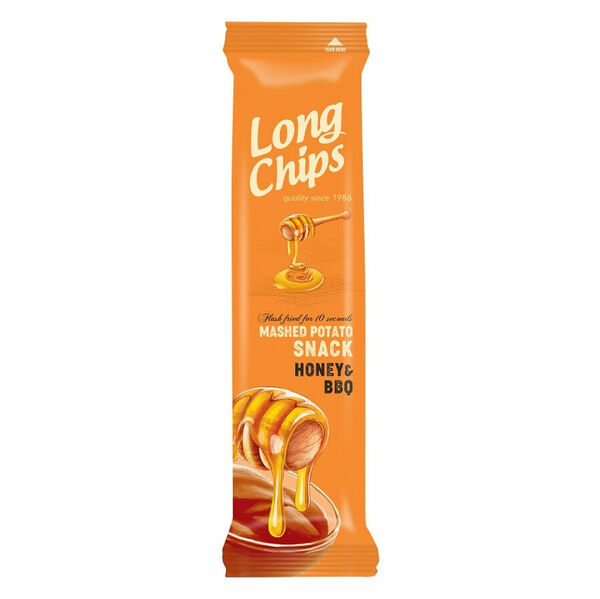 LONG CHIPS Bramborový snack med a BBQ 75 g porovnat ceny