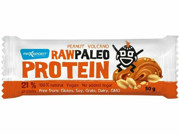 MaxSport RAW PALEO PROTEIN Peanut Volcano 50g porovnat ceny