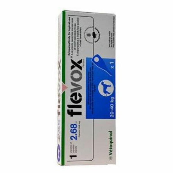 VÉTOQUINOL FLEVOX Spot-On Dog L 268 mg roztok 1x2,68 ml porovnat ceny
