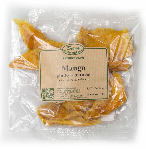 Diana Company Mango plátky natural 150g porovnat ceny