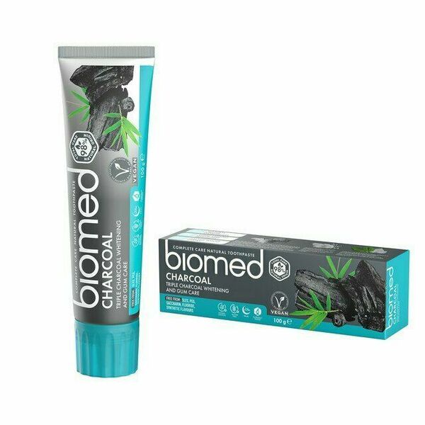 Biomed Charcoal zubní pasta 100 g porovnat ceny