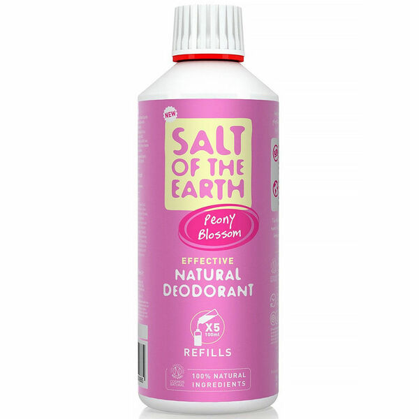 SALT OF THE EARTH Přírodní minerální deodorant Peony Blossom náhradní náplň 500 ml porovnat ceny