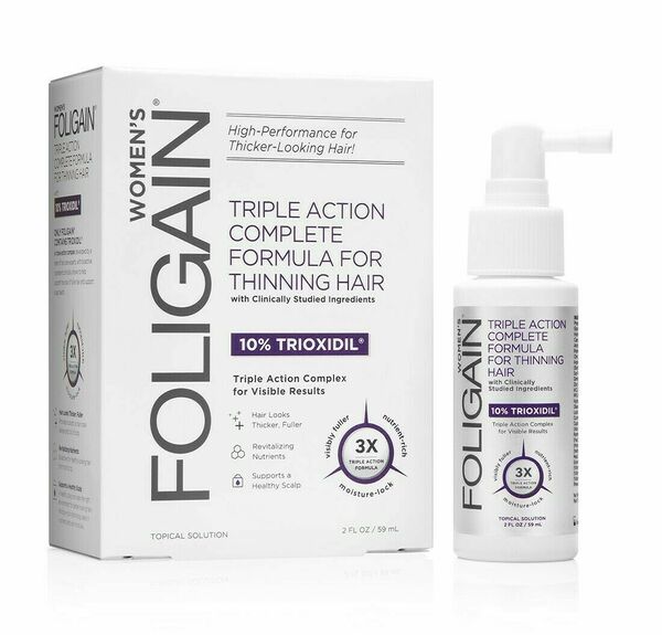 Foligain Triple Action sérum proti padání vlasů s 10% trioxidilem pro ženy, 59ml porovnat ceny