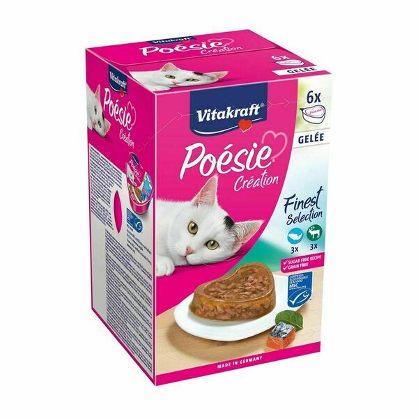 Vitakraft Poésie Création Gelée 6x85 g porovnat ceny