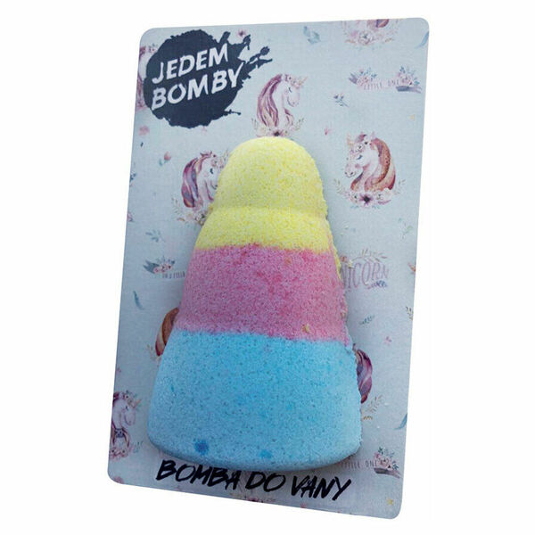 BOHEMIA GIFTS Šumivá pěnivá bomba do koupele roh jednorožce 110 g porovnat ceny
