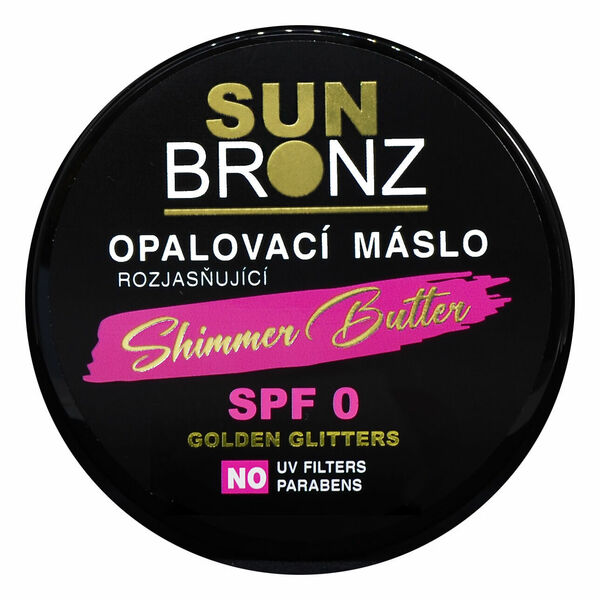 Vivaco SUN BRONZ Tělové máslo s rozjasňujícími glitry SPF0, 100 ml porovnat ceny