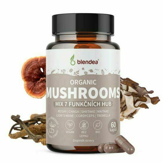 Blendea Mushroom Mix 90 kapslí porovnat ceny