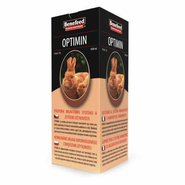 BENEFEED Optimin K králíci 1 litr porovnat ceny
