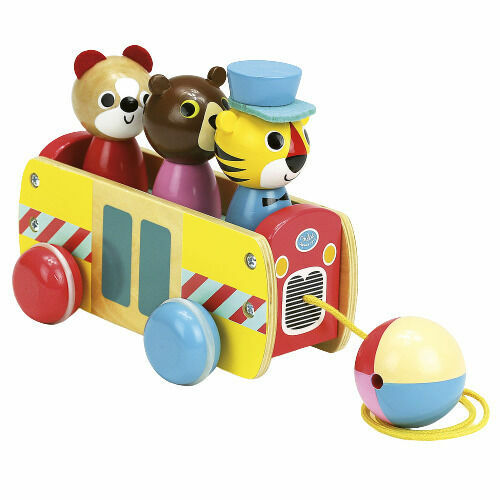 Vilac Tahací autobus se zvířátky porovnat ceny