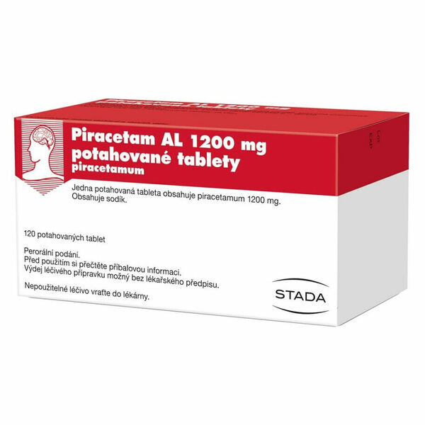 Piracetam Al 1200mg potahované tablety 120 porovnat ceny
