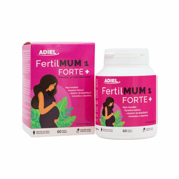 Adiel FertilMUM 1 FORTE+ 60 kapslí porovnat ceny