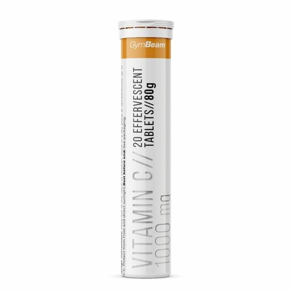 Gymbeam Vitamín C 1000mg citrón 20 tablet porovnat ceny