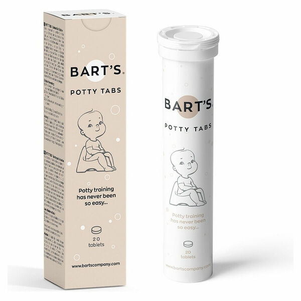BART'S POTTY TABS Tablety do nočníku 20 ks porovnat ceny