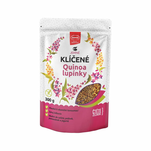 SEMIX Jemné klíčené quinoa lupínky 300 g porovnat ceny
