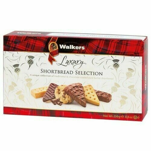 Walkers Luxury směs sušenek s čokoládou 250g porovnat ceny