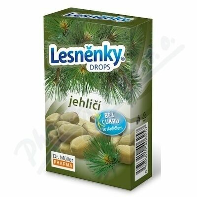Lesněnky drops jehličí bez cukru 38g Dr.Müller porovnat ceny