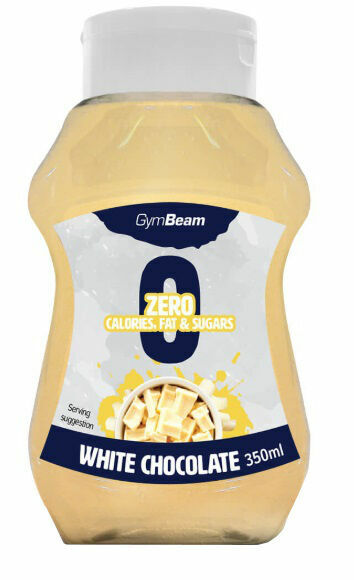 GymBeam White Chocolate white chocolate - 350 ml porovnat ceny