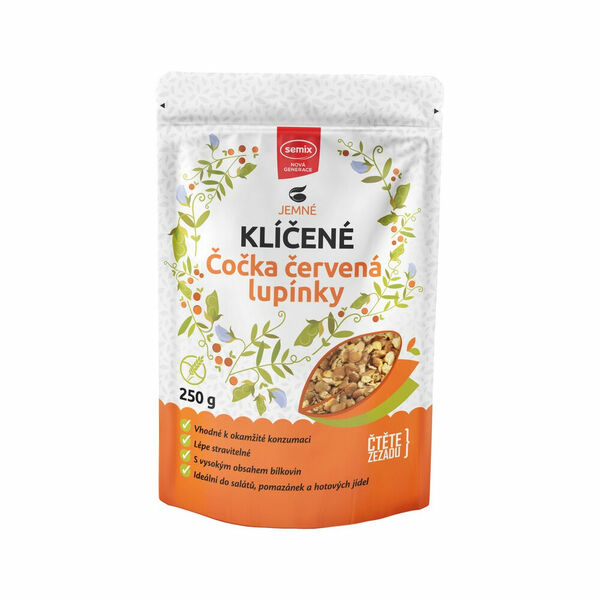 SEMIX Jemné klíčené čočka červená lupínky 250 g porovnat ceny
