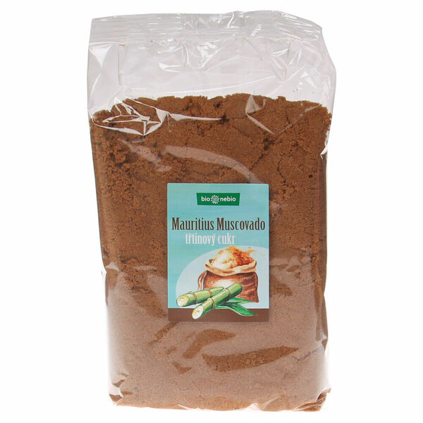 BIO NEBIO Muscovado přírodní třtinový cukr 1000 g porovnat ceny