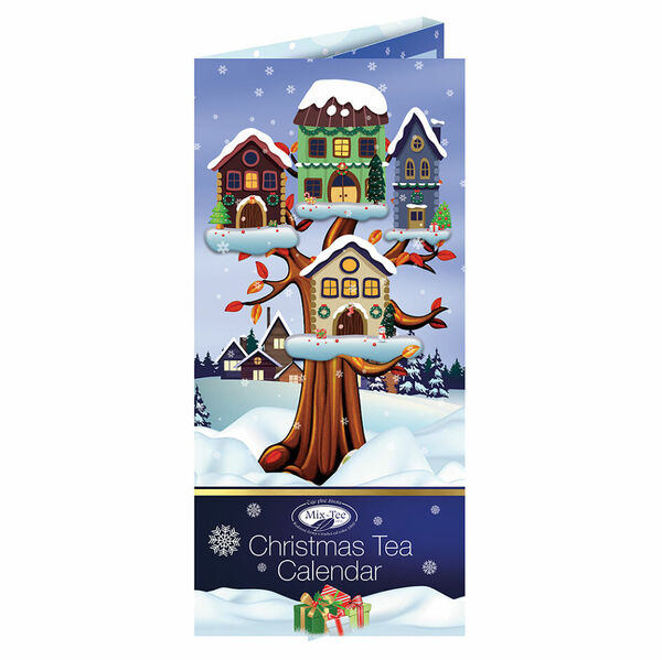 JAFTEA Christmas tea calendar 24 druhů čajů porovnat ceny