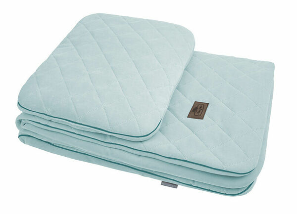 Sleepee Royal Baby Set Ocean Mint - sametová deka + polštářek porovnat ceny
