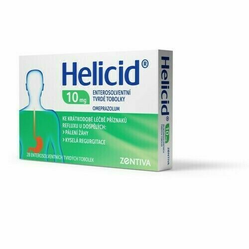 HELICID 10MG enterosolventní tvrdé tobolky 28 I porovnat ceny