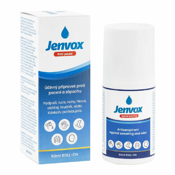 JENVOX  proti pocení a zápachu roll-on 50 ml porovnat ceny