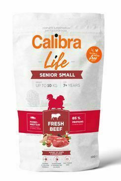 Calibra Dog Life Senior Small Fresh Beef 100g porovnat ceny